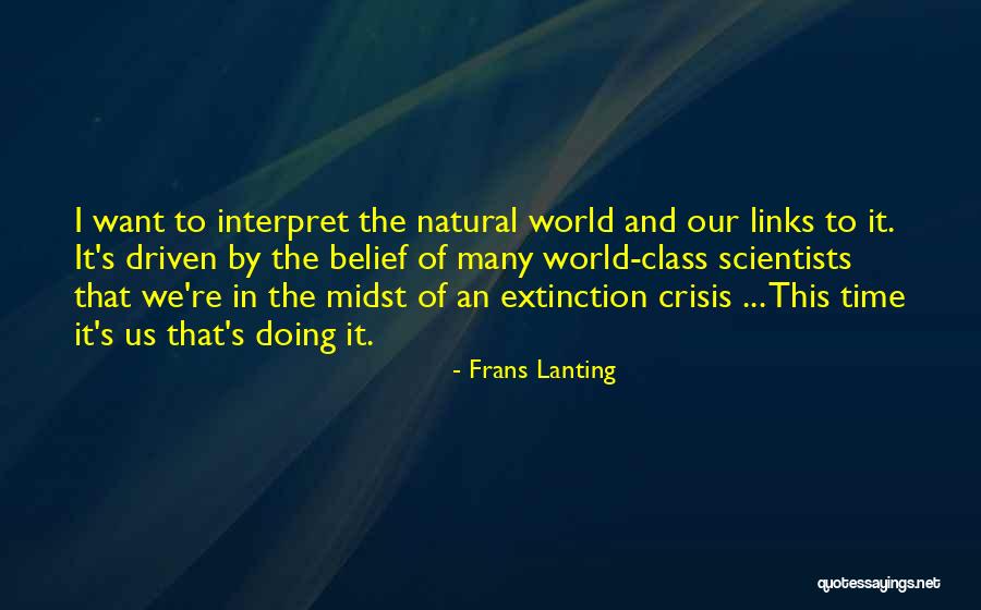 Recounted Crossword Quotes By Frans Lanting Recounted Crossword Quotes By Frans Lanting
