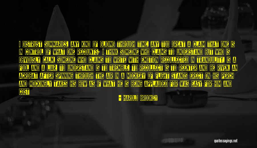 Recounts Quotes By Harold Brodkey Recounts Quotes By Harold Brodkey