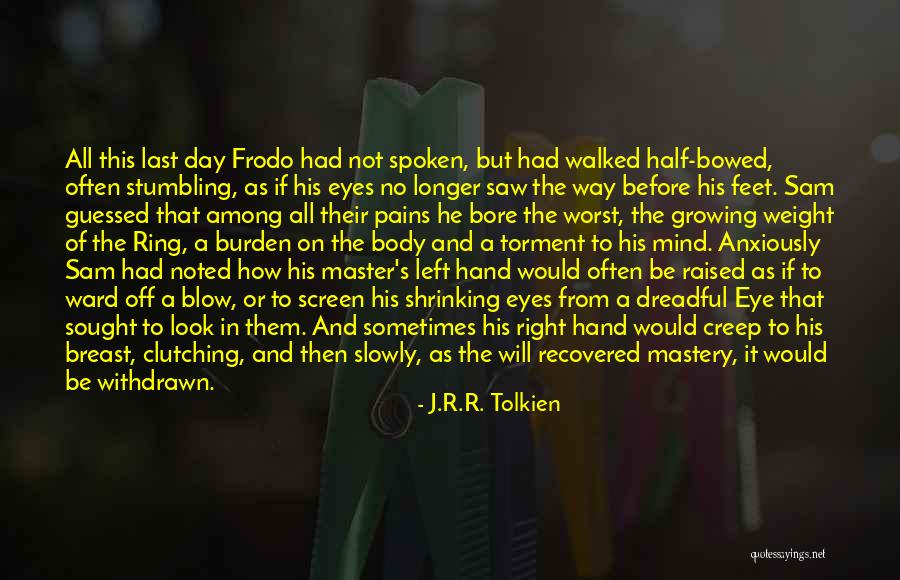 Recovered From Pain Quotes By J.R.R. Tolkien Recovered From Pain Quotes By J.R.R. Tolkien