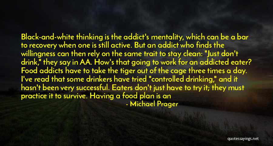 Recovery And Addiction Quotes By Michael Prager