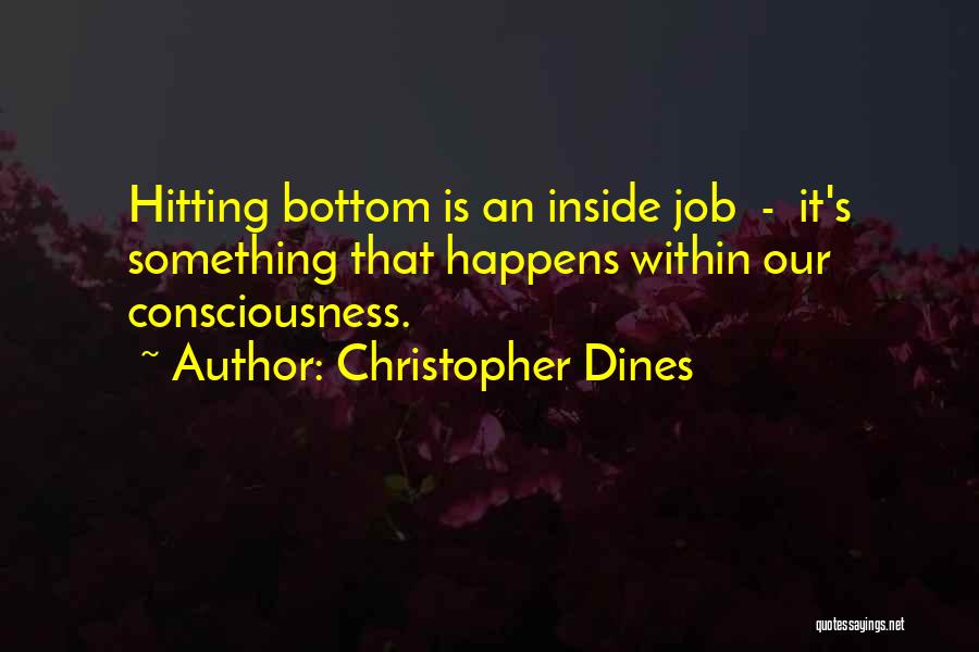Recovery From Loss Quotes By Christopher Dines