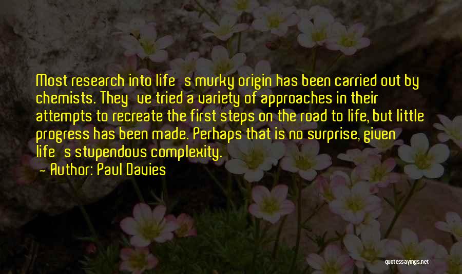 Recreate Your Life Quotes By Paul Davies