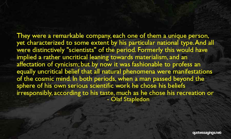 Recreation Quotes By Olaf Stapledon Recreation Quotes By Olaf Stapledon