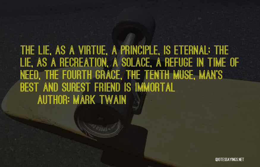 Recreation Time Quotes By Mark Twain