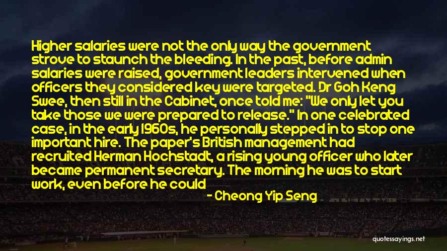 Recruited Quotes By Cheong Yip Seng Recruited Quotes By Cheong Yip Seng