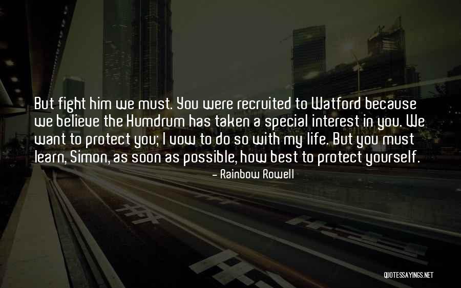 Recruited Quotes By Rainbow Rowell Recruited Quotes By Rainbow Rowell