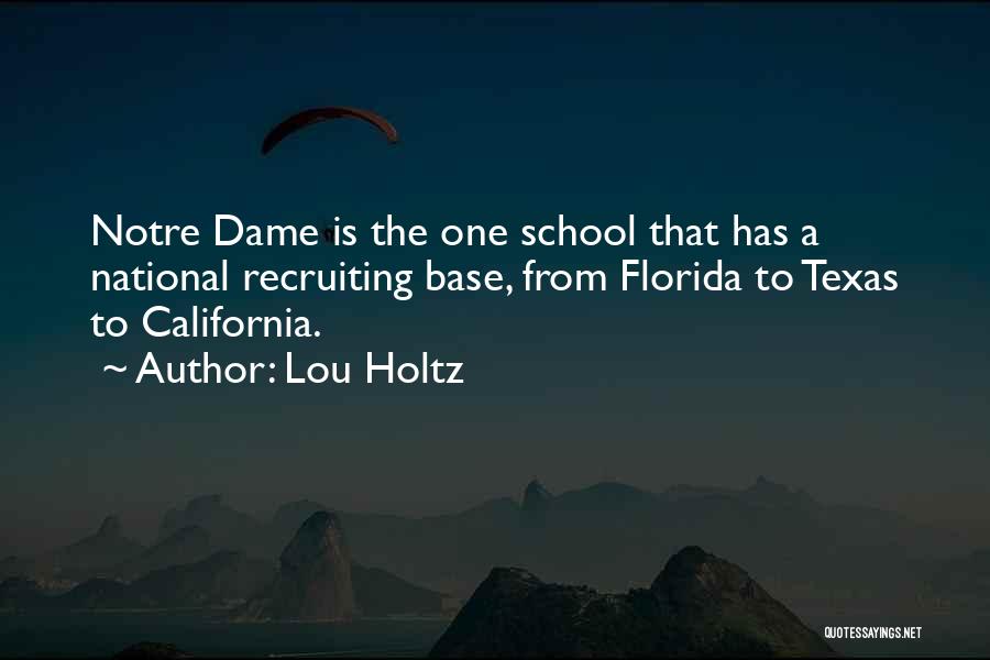 Recruiting Quotes By Lou Holtz
