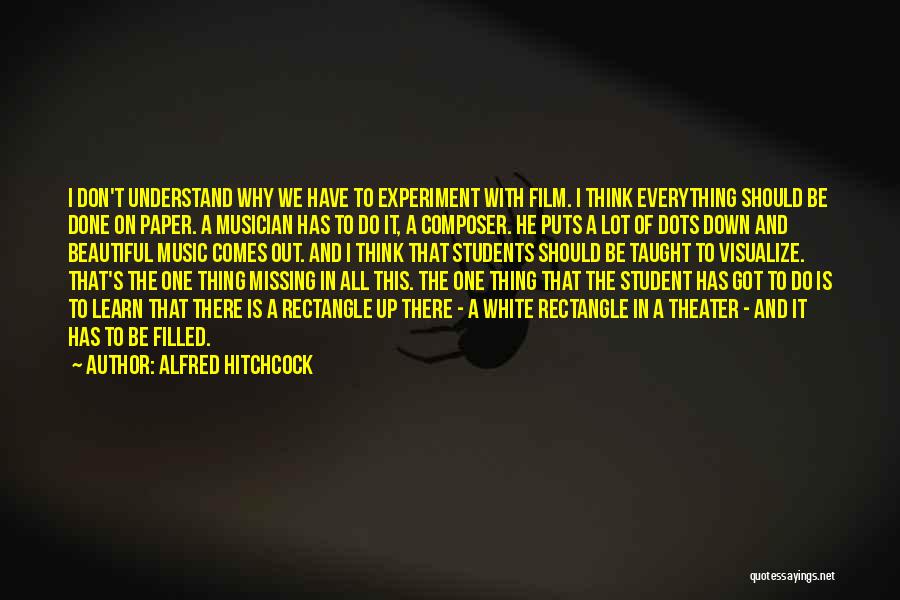 Rectangle Quotes By Alfred Hitchcock