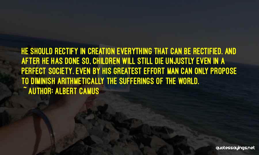 Rectified Quotes By Albert Camus