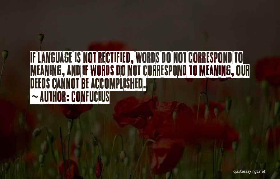 Rectified Quotes By Confucius