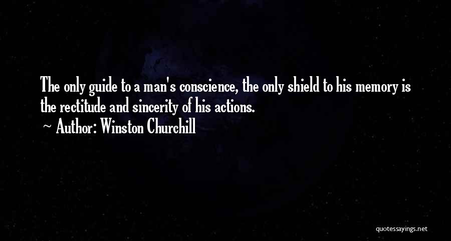 Rectitude Quotes By Winston Churchill
