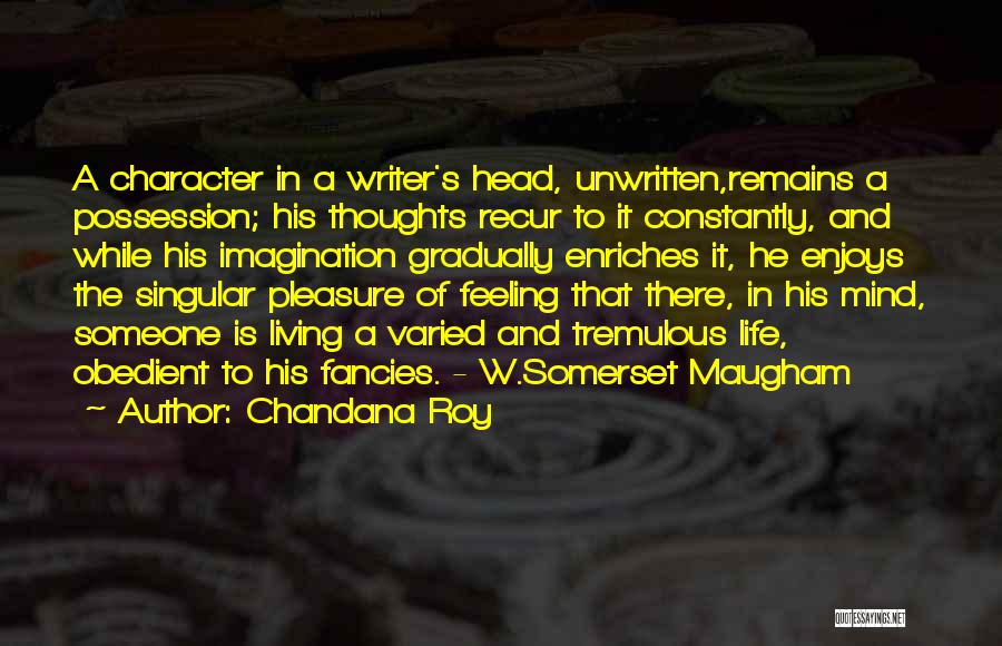 Recur Quotes By Chandana Roy