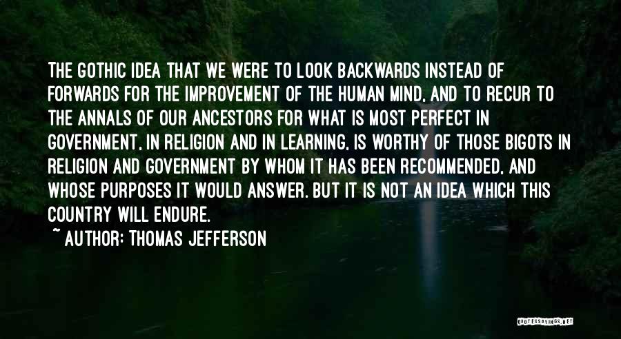 Recur Quotes By Thomas Jefferson