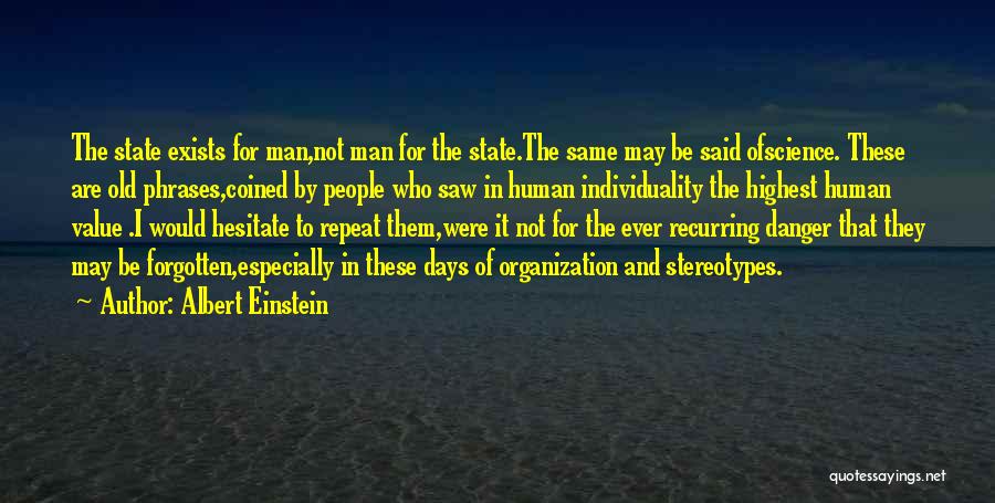 Recurring Quotes By Albert Einstein