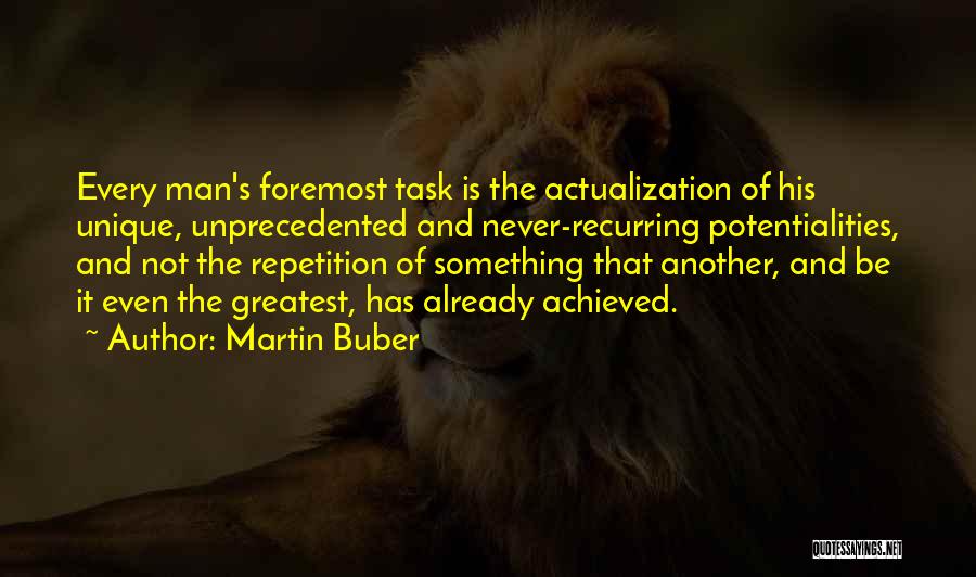 Recurring Quotes By Martin Buber