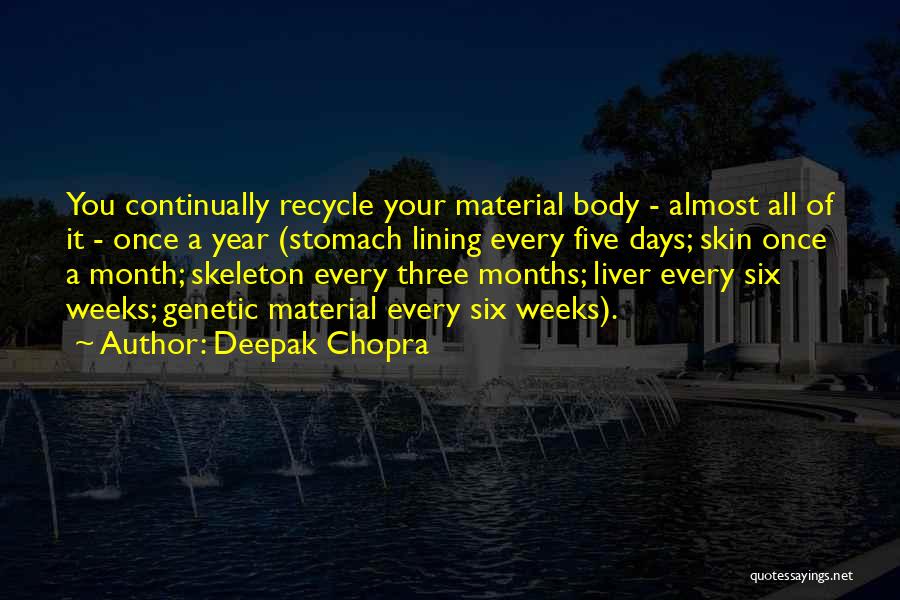 Recycle Quotes By Deepak Chopra