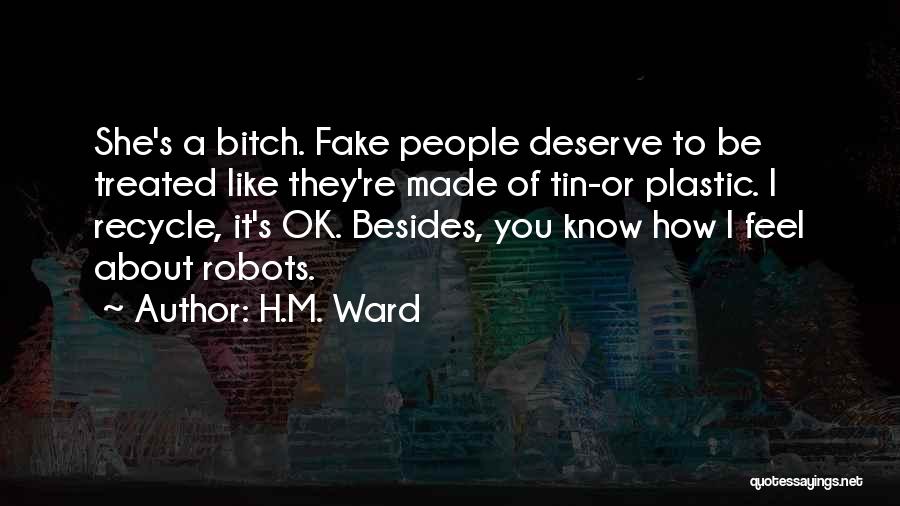 Recycle Quotes By H.M. Ward