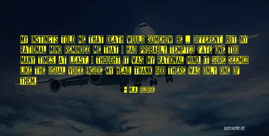 Red Alert 2 Desolator Quotes By M.A. George Red Alert 2 Desolator Quotes By M.A. George