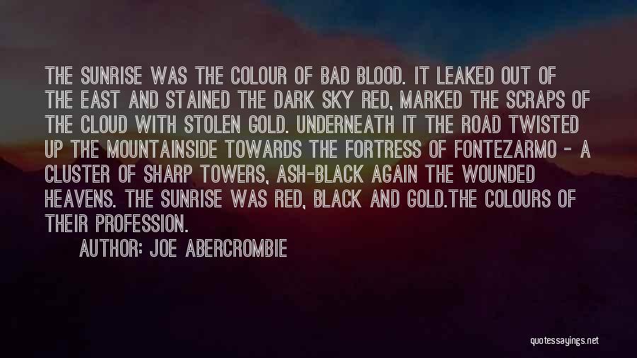 Red And Black Colour Quotes By Joe Abercrombie