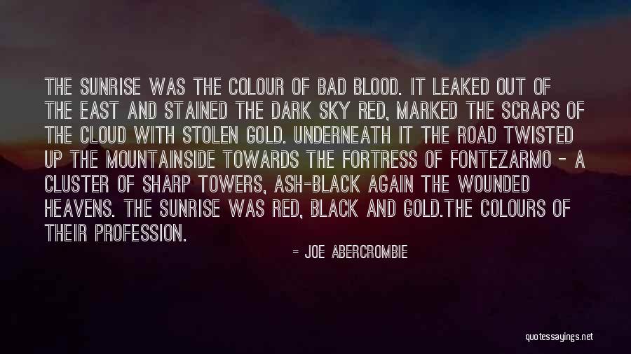 Red And Black Colour Quotes By Joe Abercrombie