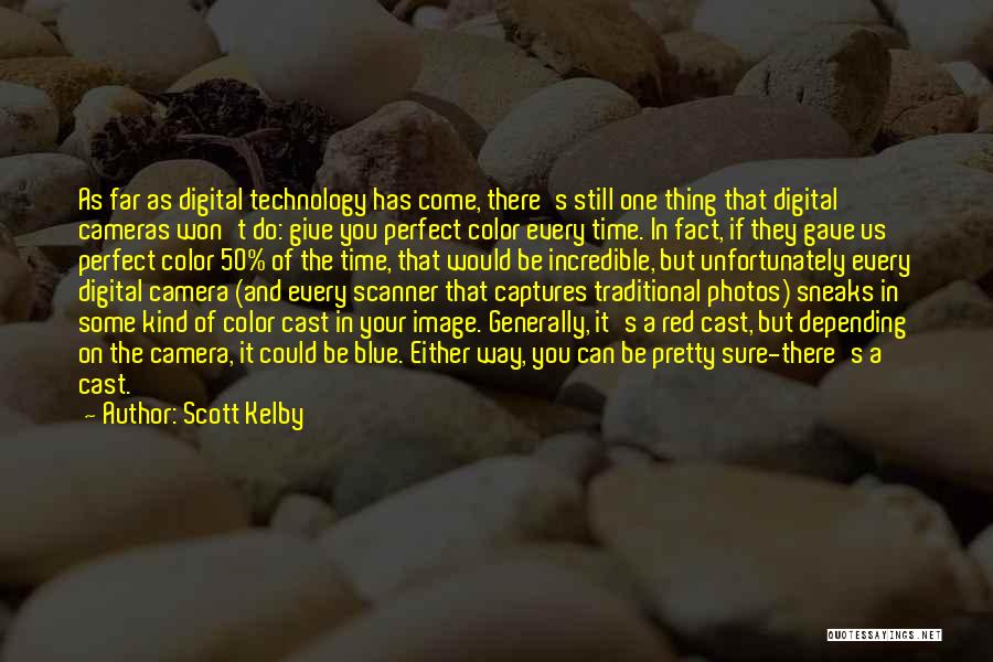 Red And Blue Color Quotes By Scott Kelby