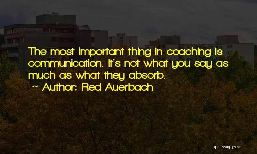 Red Auerbach Quotes 235943