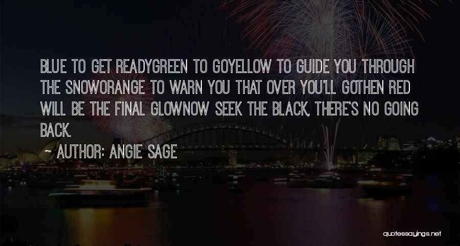 Red Blue Yellow Quotes By Angie Sage