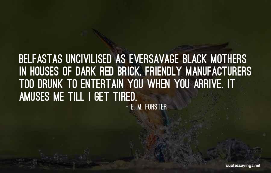 Red Brick Quotes By E. M. Forster