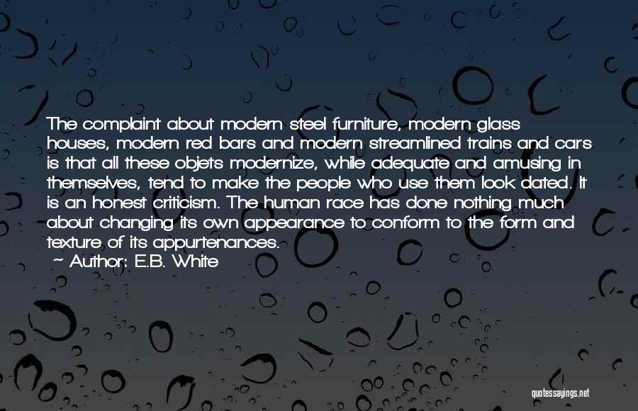Red Car Quotes By E.B. White