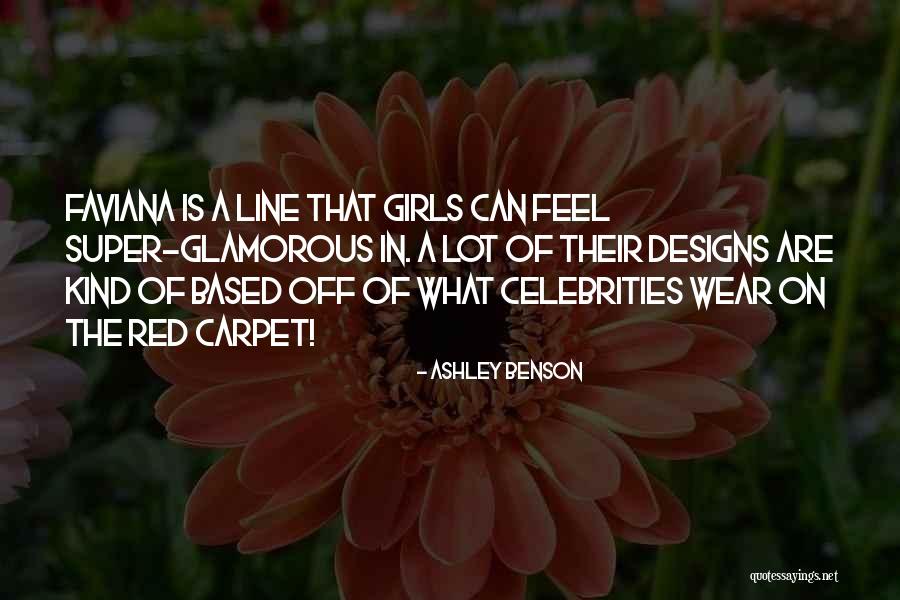 Red Carpet Quotes By Ashley Benson