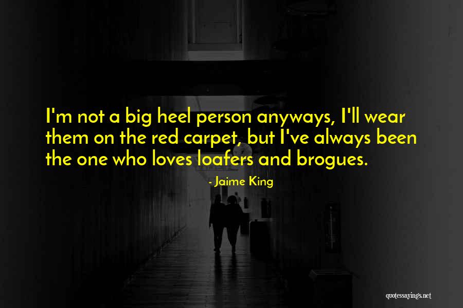 Red Carpet Quotes By Jaime King