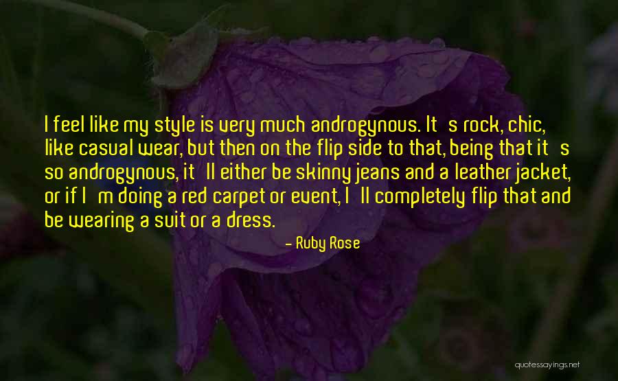 Red Carpet Quotes By Ruby Rose