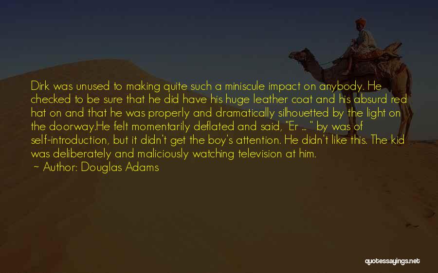 Red Coat Quotes By Douglas Adams