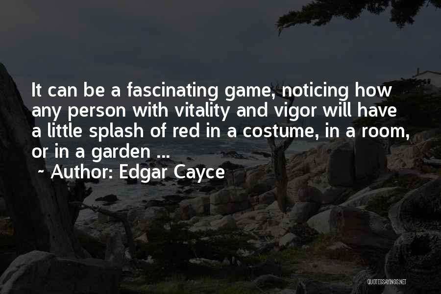 Red Color Quotes By Edgar Cayce
