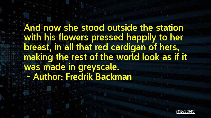 Red Color Quotes By Fredrik Backman