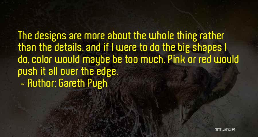 Red Color Quotes By Gareth Pugh