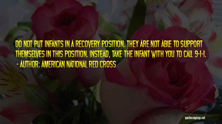 Red Cross Quotes By American National Red Cross