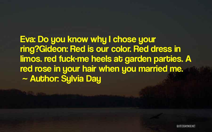 Red Dress Quotes By Sylvia Day