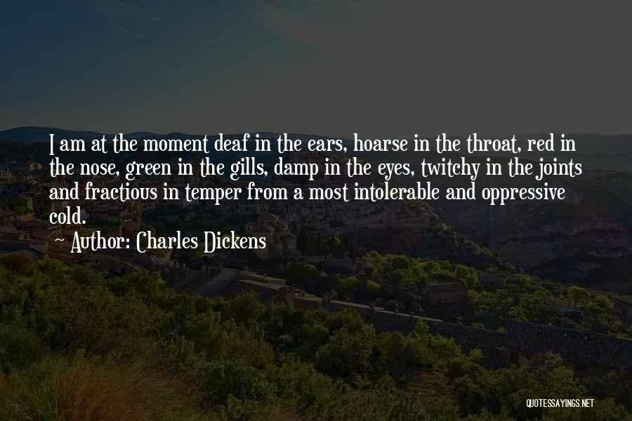 Red Eye Quotes By Charles Dickens