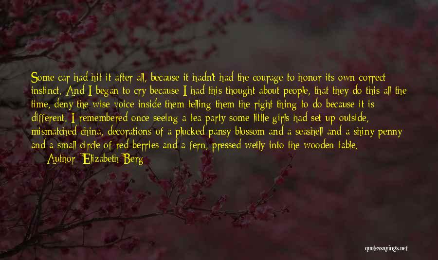 Red Fern Quotes By Elizabeth Berg