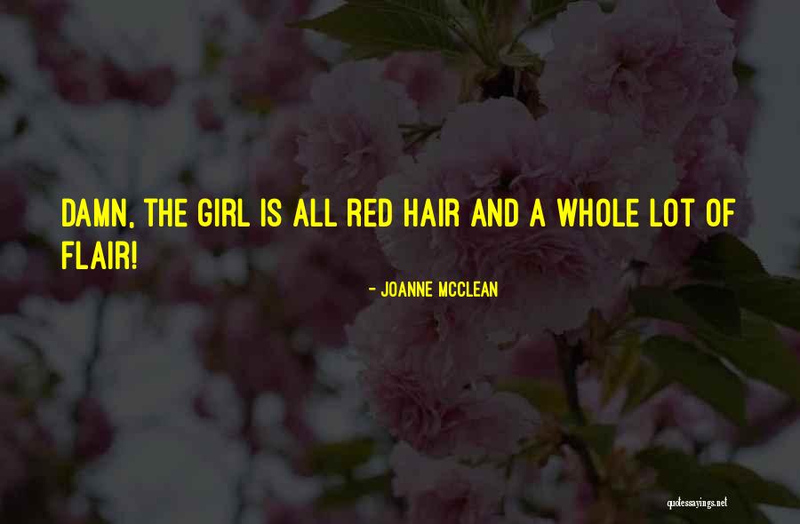 Red Hair Quotes By Joanne McClean