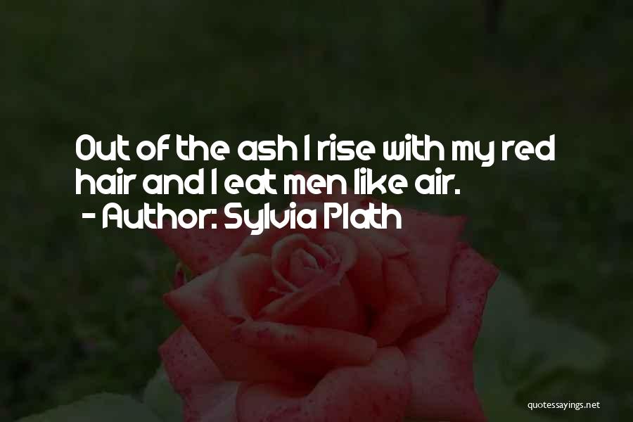 Red Hair Quotes By Sylvia Plath