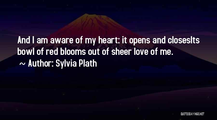 Red Heart Love Quotes By Sylvia Plath