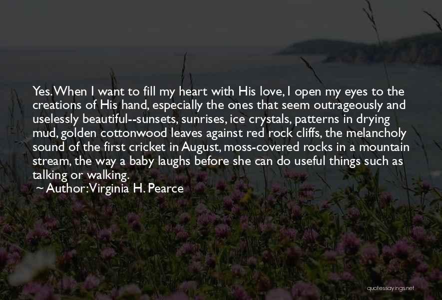 Red Heart Love Quotes By Virginia H. Pearce