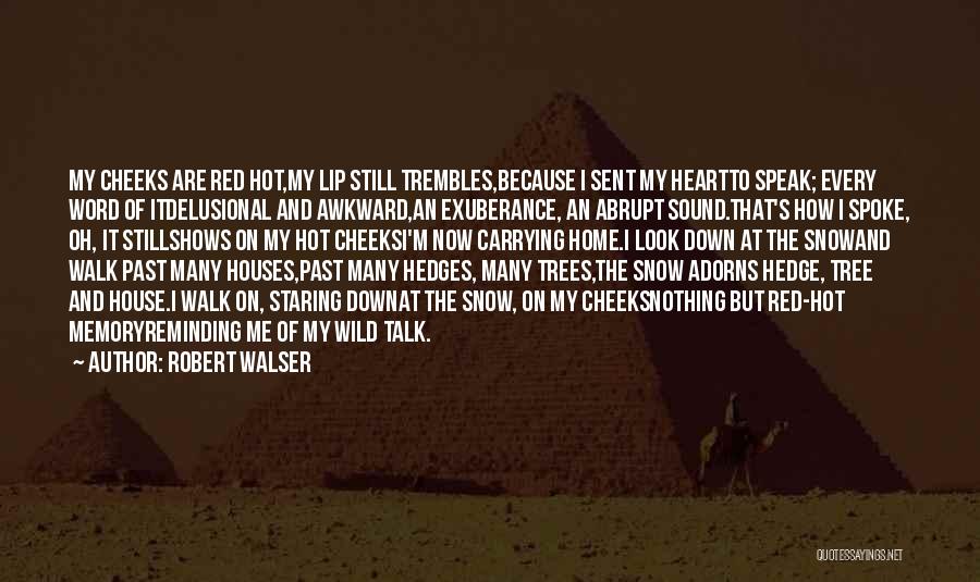 Red House Quotes By Robert Walser