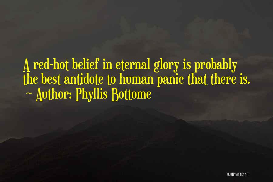 Red Is Hot Quotes By Phyllis Bottome