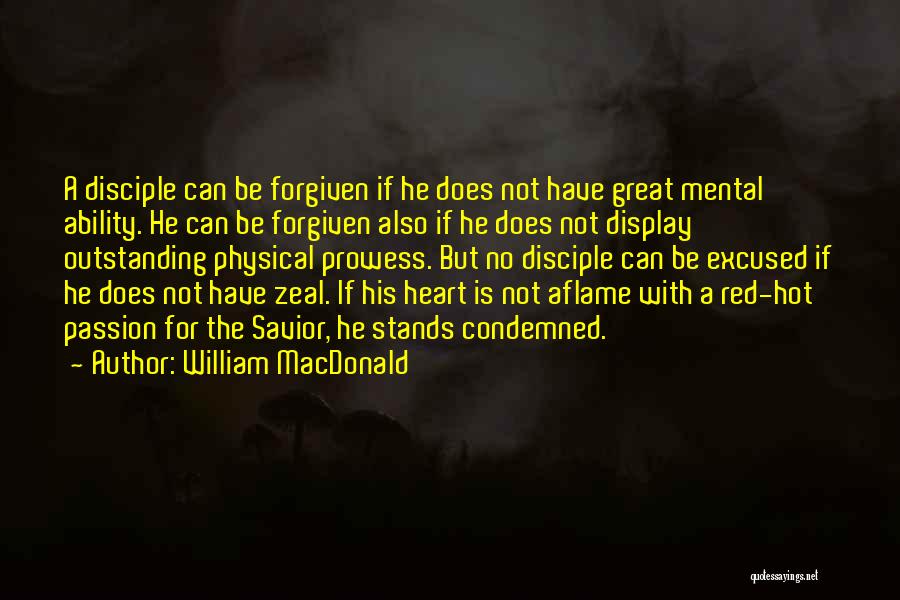 Red Is Hot Quotes By William MacDonald