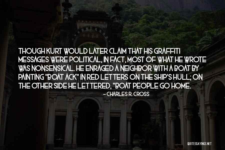 Red Letters Quotes By Charles R. Cross Red Letters Quotes By Charles R. Cross