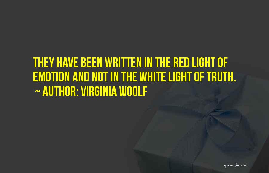 Red Light Quotes By Virginia Woolf