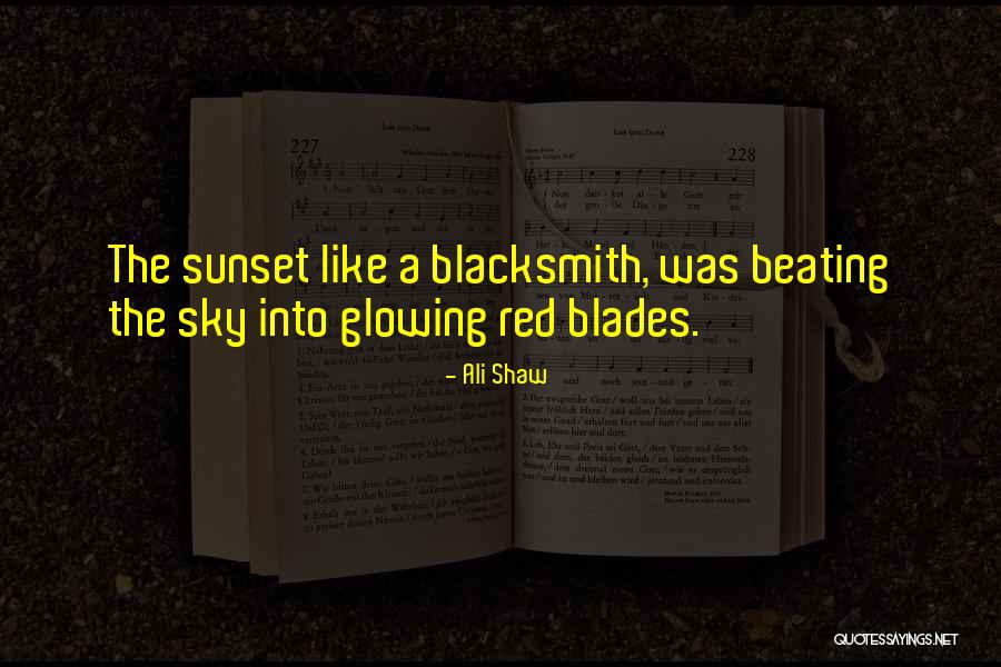 Red Like The Sky Quotes By Ali Shaw